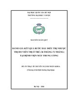 00050014327 Nội Dung Đánh Giá Kết Quả Bước Đầu Điều Trị Nhược Thị Do Viễn Thị Ở Trẻ (36 Tháng-72 Tháng) Tại Bệnh Viện Mắt Trung Ương .Pdf