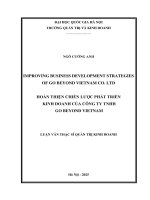 00051001026 improving business development strategies of go beyond vietnam