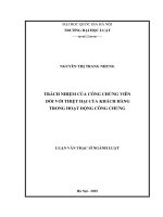 00050014200 trách nhiệm của công chứng viên Đối với thiệt hại của khách hàng trong hoạt Động công chứng