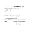 Bài kiểm tra c1 2 2026