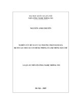 00050014069 nghiên cứu Đề xuất các phương pháp Đánh giá Độ tin cậy cho các cơ chế dự phòng của hệ thống máy chủ