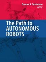 The path to autonomous robots