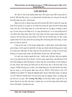 Khóa luận tốt nghiệp Tài chính: Phân tích báo cáo tài chính tại công ty TNHH thương mại và dịch vụ kỹ thuật Hàng Hải