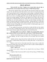 Đề tài nghiên cứu khoa học: Nghiên cứu và hoàn thiện công tác lập và phân tích Báo cáo lưu chuyển tiền tệ tại Công ty TNHH Hương Giang