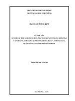 Đề tài nghiên cứu khoa học: Sự phụng thờ anh hùng dân tộc Ngô Quyền trong đời sống văn hoá người dân phường Đông Hải 1 và phường Đông Hải 2, quận Hải An, thành phố Hải Phòng