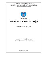 Khóa luận tốt nghiệp Du lịch: Khai thác kiến trúc nhà ở của người Việt từ truyền thống đến hiện đại tại một số làng vùng đồng bằng Bắc Bộ để phục vụ du lịch (nghiên cứu trường hợp làng Mái, làng Lim, làng Diềm – Bắc Ninh)