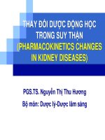 Dược Động học và suy thận
