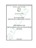 Phát Triển Du Lịch Trên Địa Bàn Xã Long Hải, Thành Phố Hồ Chí Minh.pdf
