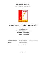 Báo cáo thực tập tốt nghiệp:  Công ty Điện lực Long Biên