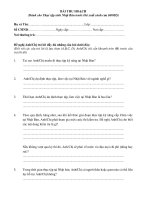 Bai thu hoach trước xuất cảnh