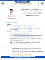 14F3F37E 7996 478f b557 eff82fd3de60 1  lý thuyết   buổi 21   cách viết mở Đoạn cho Đoạn văn các kì thi Đgnl sư phạm