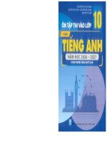 Ôn thi vào 10 môn tiếng anh