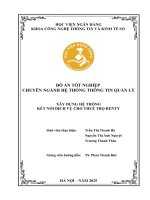 Khóa luận tốt nghiệp Công nghệ thông tin: Xây dựng hệ thống kết nối dịch vụ cho thuê trọ Renty