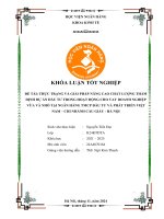 Khóa luận tốt nghiệp Kinh tế đầu tư: Thực trạng và giải pháp nâng cao chất lượng thẩm định dự án đầu tư trong hoạt động cho vay doanh nghiệp vừa và nhỏ tại Ngân hàng TMCP Đầu tư và Phát triển Việt Nam - Chi nhánh Cầu Giấy, Hà Nội