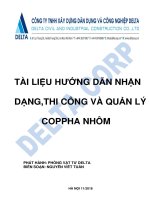 Delta   sổ tay cốp pha nhôm