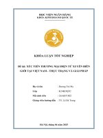 Khóa luận tốt nghiệp Kinh doanh quốc tế: Xúc tiến thương mại điện tử xuyên biên giới tại Việt Nam - Thực trạng và giải pháp