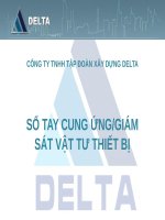 Delta   so tay cung ung vat tu thiet bi 18 05 2018