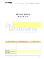 Unicons   bptc phao chi gfrc