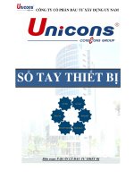 Unicons   sổ tay thiết bị
