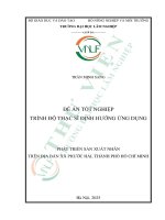 Phát triển sản xuất nhãn trên Địa bàn xã phước hải, thành phố hồ chí minh