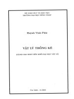 Vat ly thong ke