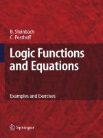 Logic functions and equations