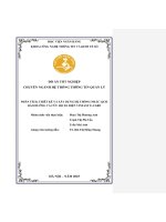 Khóa luận tốt nghiệp Công nghệ thông tin: Phân tích, thiết kế và xây dựng hệ thống nhắc lịch bảo dưỡng và cứu hộ xe điện Vinfast E-care