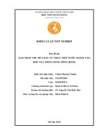 Khóa luận tốt nghiệp Kinh tế đầu tư: Giải pháp thu hút đầu tư trực tiếp nước ngoài vào khu vực Đồng bằng sông Hồng