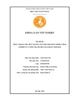Khóa luận tốt nghiệp Kinh tế đầu tư: Thực trạng thu hút nguồn vốn FDI cho phát triển công nghiệp của tỉnh Thanh Hóa giai đoạn 2018 - 2024