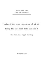 giáo trình biến ngẫu nhiên cô hồng, cô nhung đại học thăng long