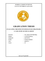 Khóa luận tốt nghiệp Ngoại ngữ: Evaluating the effectiveness of Seo strategies: A case study of Zim Academy