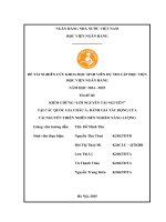 Đề tài nghiên cứu khoa học: Kiểm chứng "lời nguyền tài nguyên" tại các quốc gia Châu Á: đánh giá tác động của tài nguyên thiên nhiên đến nghèo năng lượng