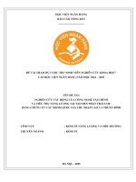 Đề tài nghiên cứu khoa học: Nghiên cứu tác động của công nghệ tài chính và tiêu thụ năng lượng tái tạo đến phát thải CO2: Bằng chứng từ các nhóm quốc gia thu nhập cao và trung bình