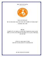 Đề tài nghiên cứu khoa học: Nghiên cứu tác động của KOL đến ý định mua hàng xanh trên các nền tảng thương mại điện tử của Gen Z trên địa bàn Hà Nội