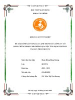 Khóa luận tốt nghiệp Tài chính: Đánh giá năng lực cạnh tranh của Công ty cổ phần chứng khoán MB thông qua việc ứng dụng Fintech vào sản phẩm dịch vụ