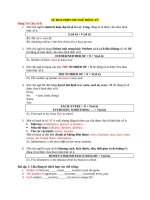 B11 sự hòa hợp chủ ngữ Động từ