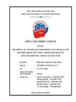 Hệ thống các văn bản quy phạm pháp luật liên quan tới bảo mật thông tin và bức tranh tổng quan về báo chí chính trị   thời sự tại việt nam