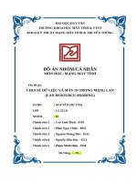 Chia sẻ dữ liệu và máy in trong mạng lan (lan resource sharing)