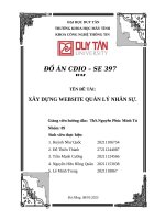 Xây dựng website quản lý nhân sự