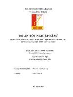 Đồ Án tốt nghiệp kĩ sư thiết kế hệ thống bảo vệ chống sét trạm biến Áp 220110 kv và Đường dây tải Điện trên không 110 kv