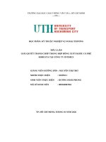 Giải quyết tranh chấp trong hợp Đồng xuất khẩu cà phê robusta tại công ty intimex