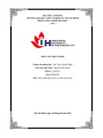 Báo cáo thực hành môn thực hành quá trình và thiết bị hóa học