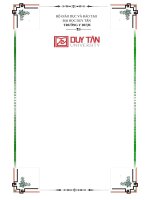 Đặc Điểm lâm sàng của nghiến răng khi ngủ và các yếu tố liên quan Ở sinh viên răng hàm mặt Đại học duy tân 2026