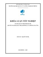 Tác Động của công nghệ Định vị và quản trị vận tải Đến hiệu quả vận hành vận tải Đa phương thức trường hợp công ty cổ phần logistics new way