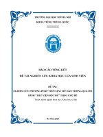 Nghiên cứu phương pháp tiếp cận chữ hán thông qua mô hình thư viện bộ thủ theo chủ Đề