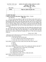 Giữa kì 2 lớp 3