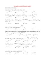 De cuong gk2 toan 8 k