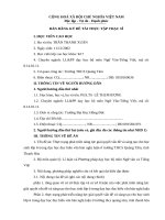 Đề cương Ôn thi giữa học kì ii khtn8 (1)