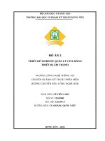 Đồ Án 2 thiết kế website quản lý cửa hàng thiết bị Âm thanh