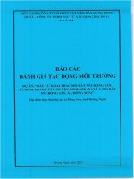 Dtm tham vấn mỏ Đất núi Động sản